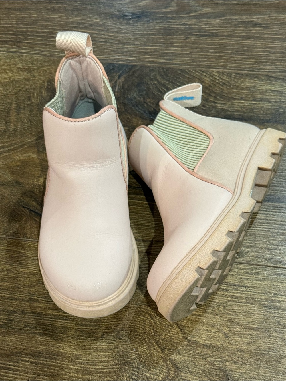 Native Little Kids Pink Chelsea Boots